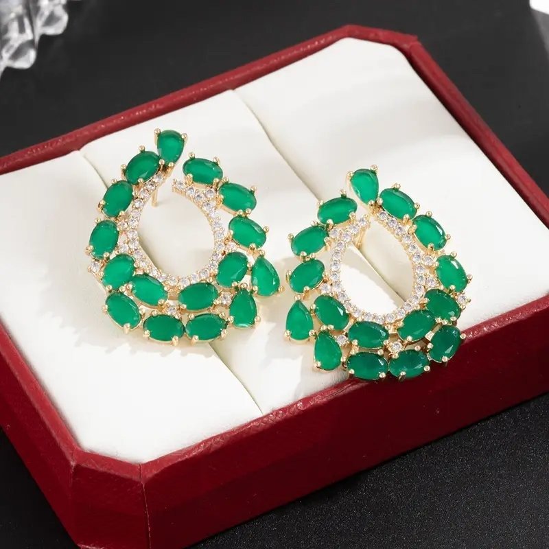CYCLE Earrings - Green